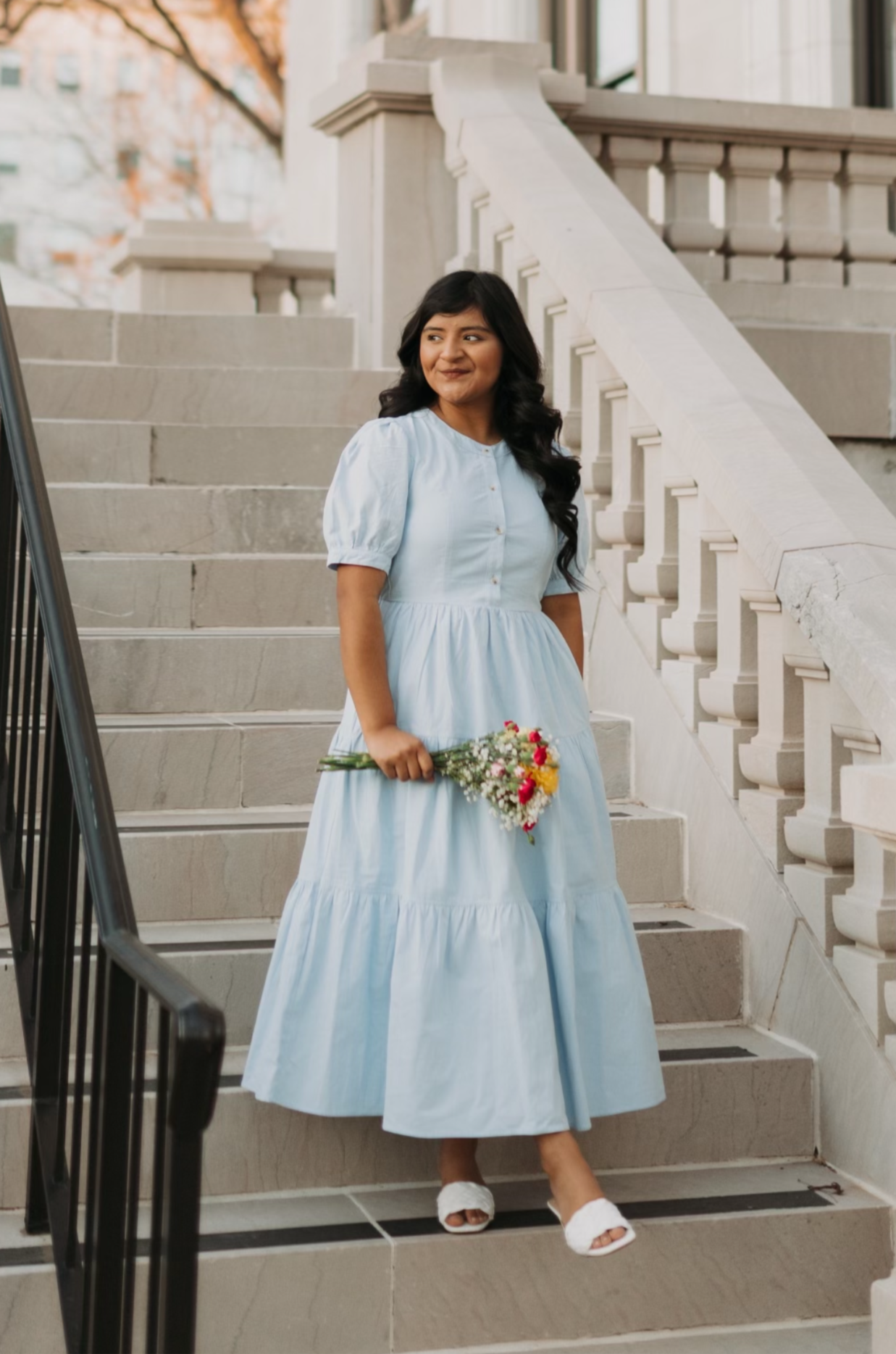 Sweet Pacific Blue Dress
