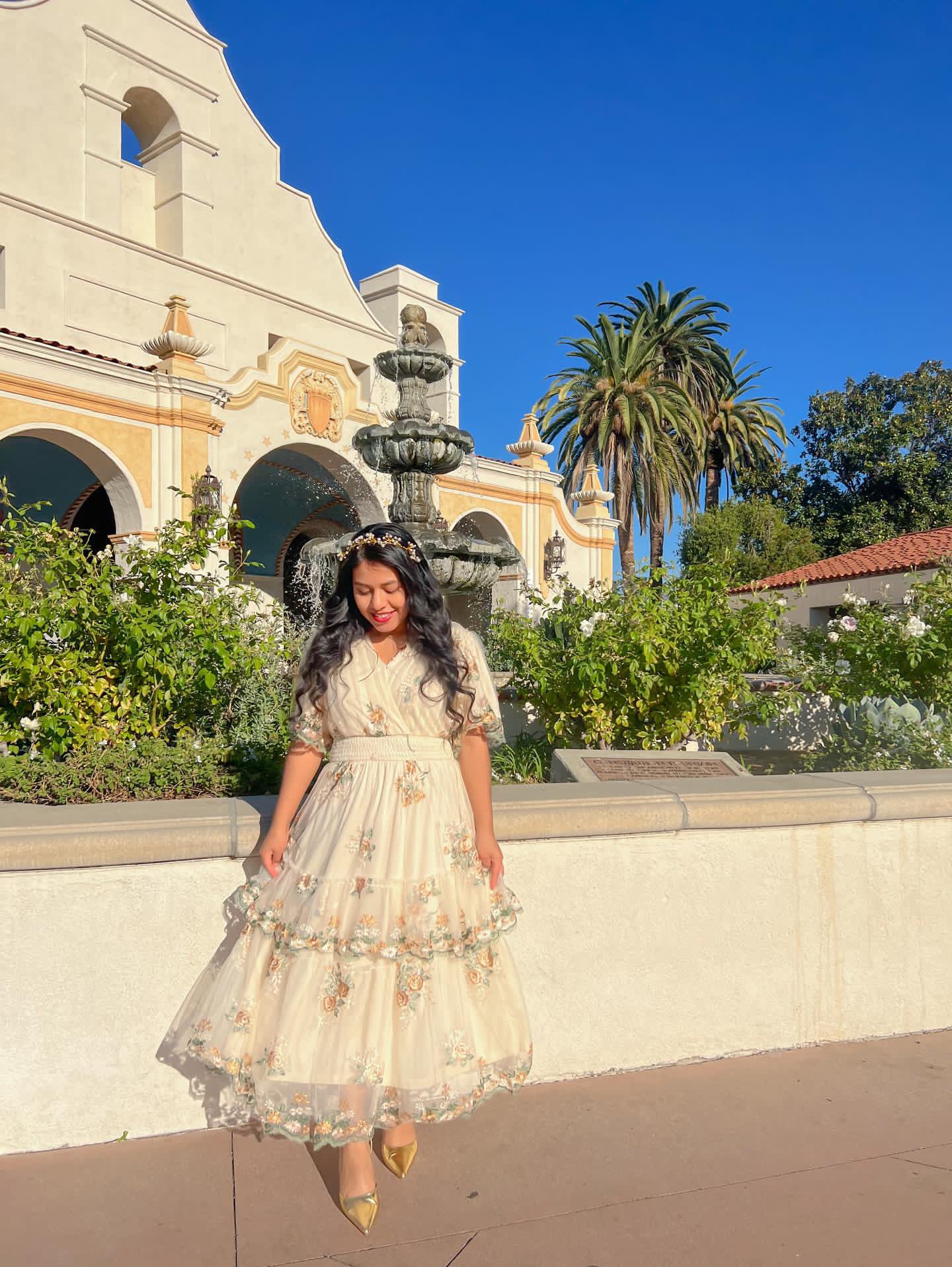 The Esther Embroidery Dress
