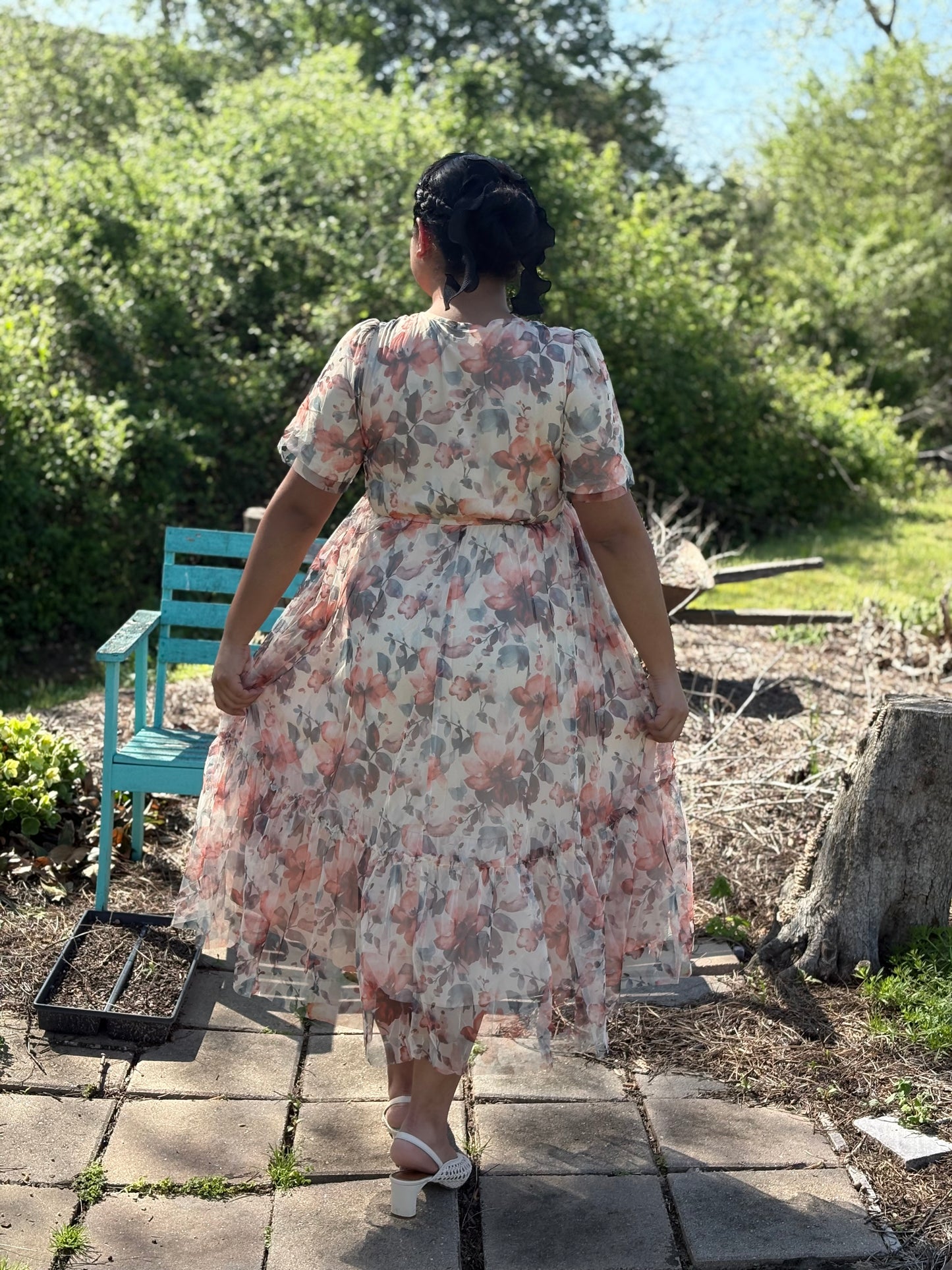 Blissful Floral Dress (NEW)