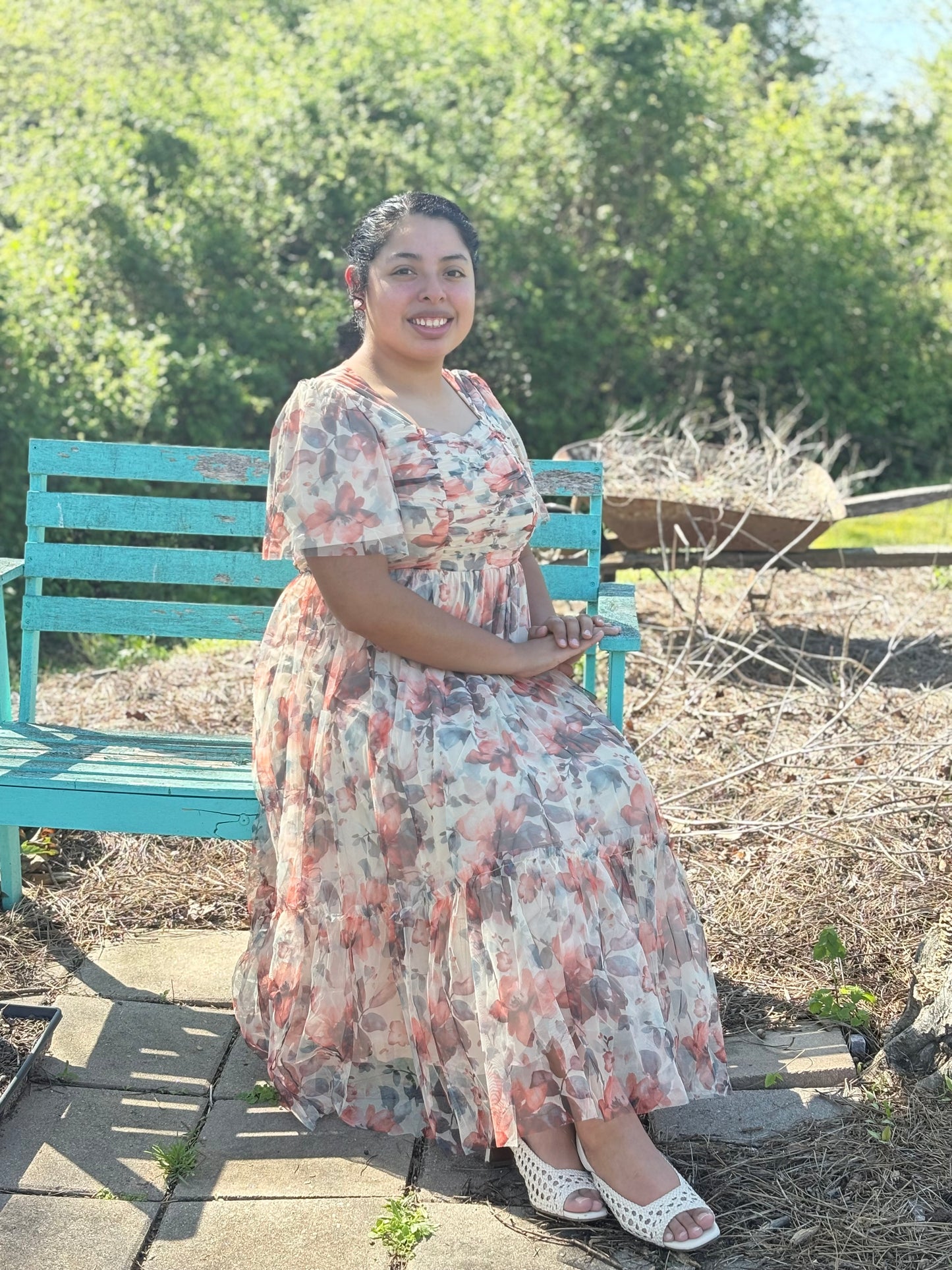 Blissful Floral Dress (NEW)