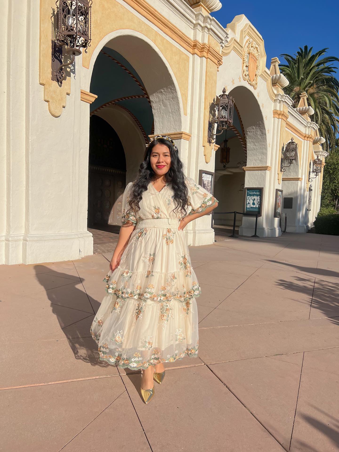 The Esther Embroidery Dress