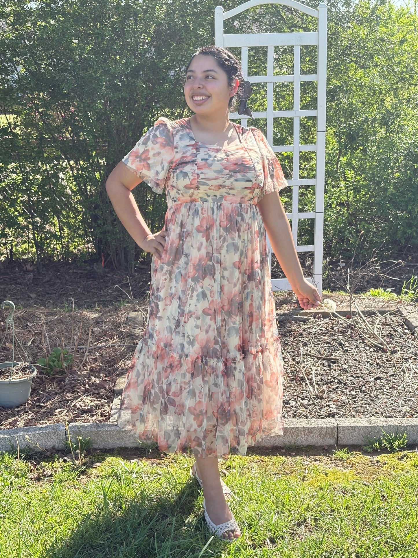 Blissful Floral Dress (NEW)