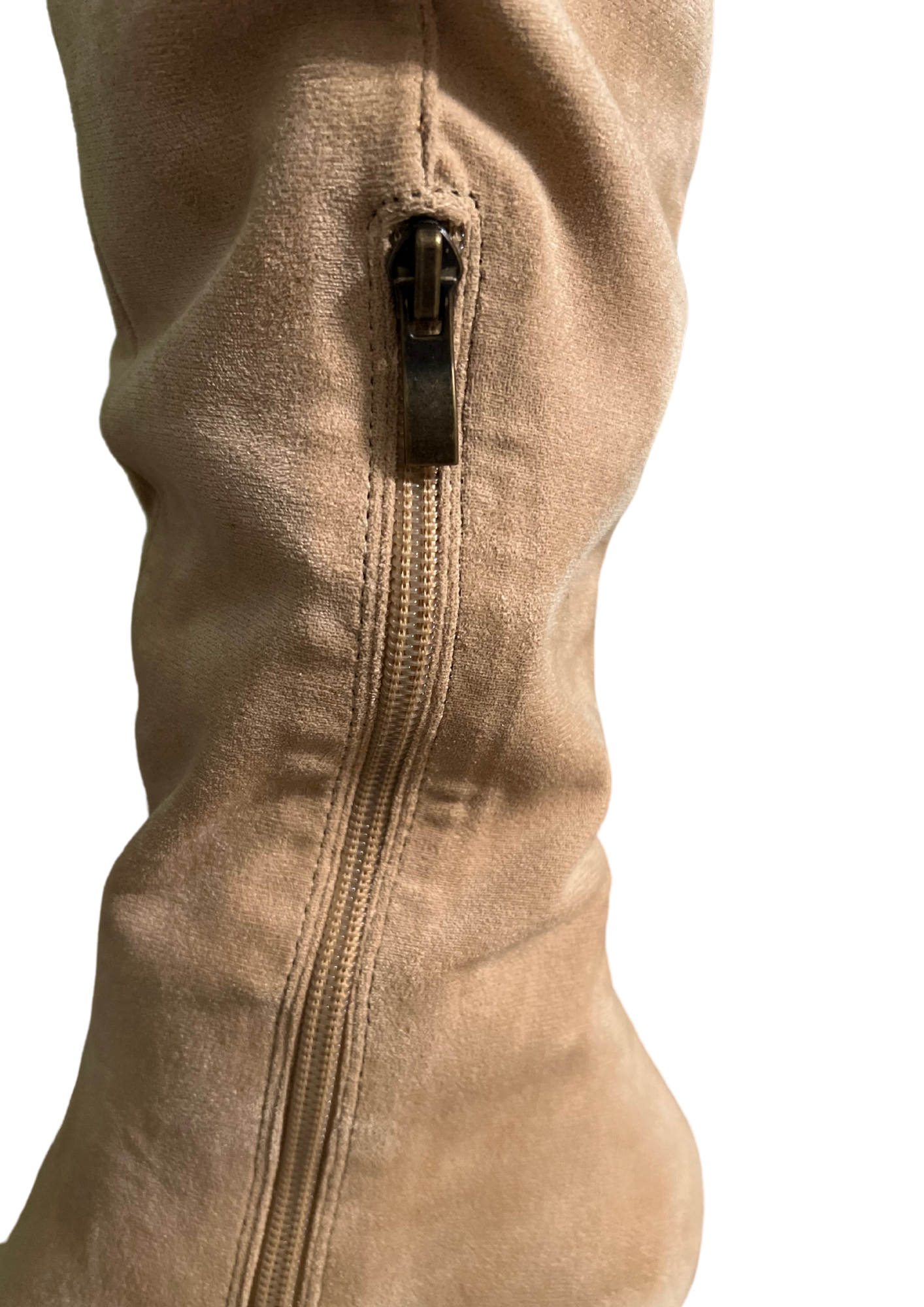Taupe Suede Boots
