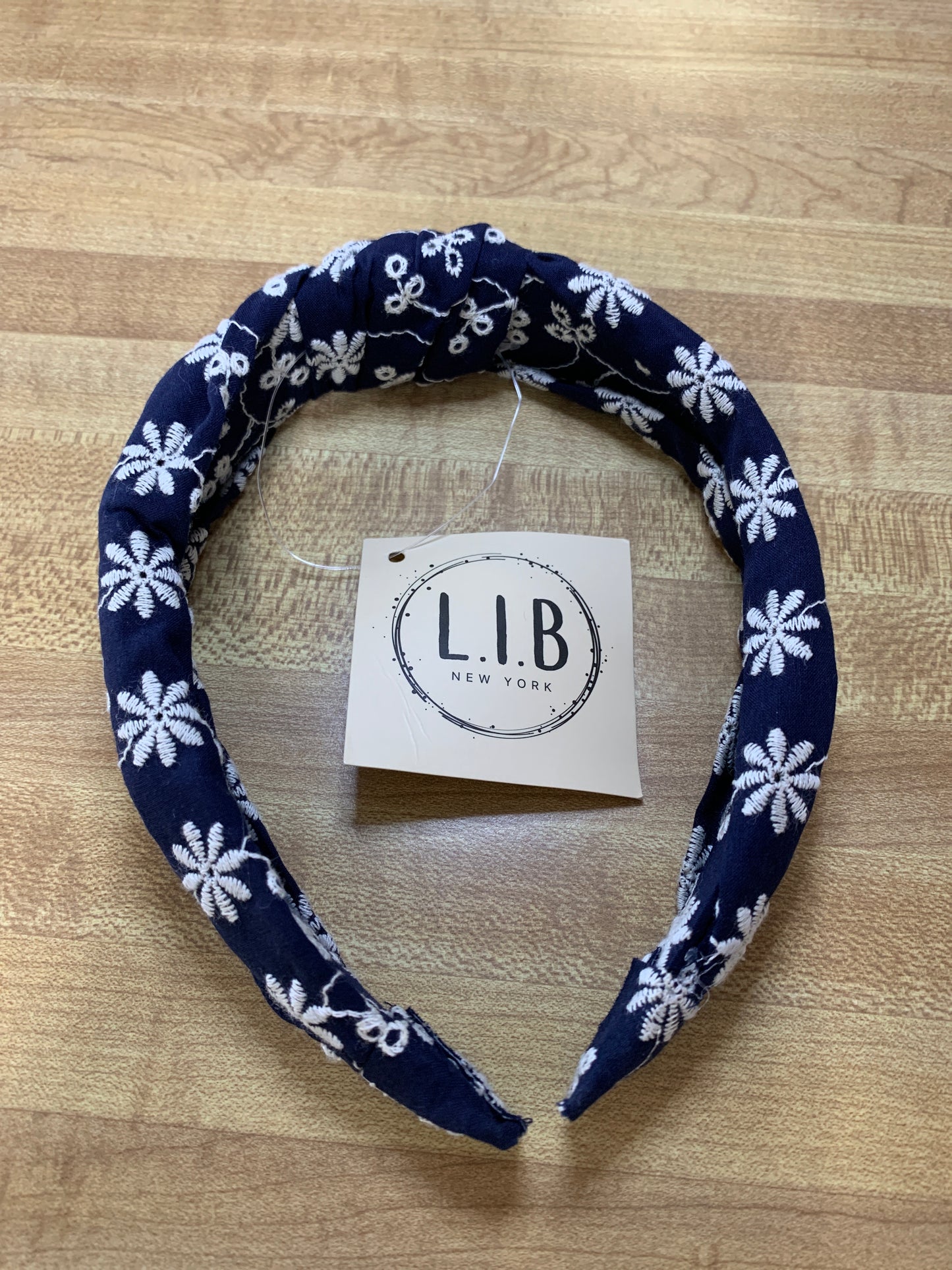 Knitted Royal Blue Headband