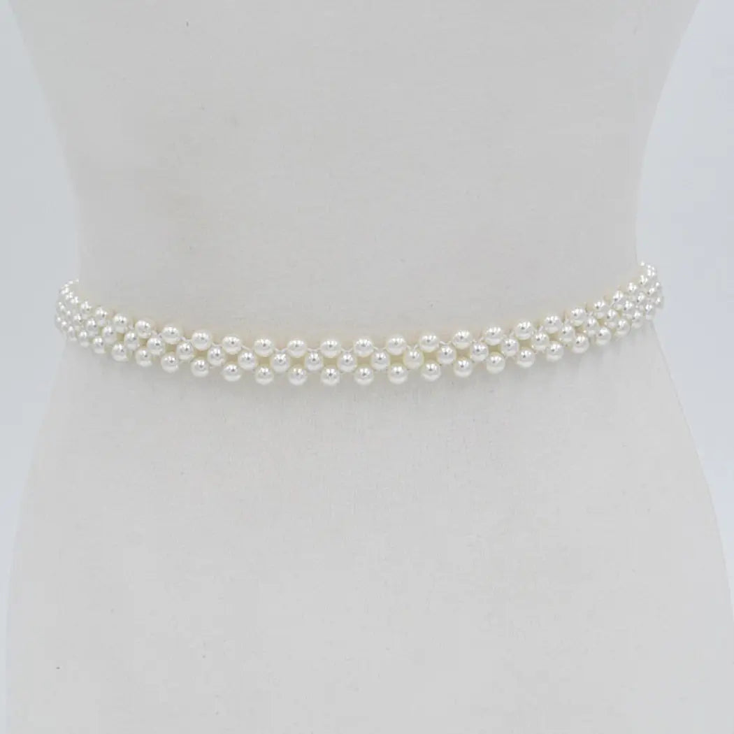 Delicate Beauty Pearl Belt