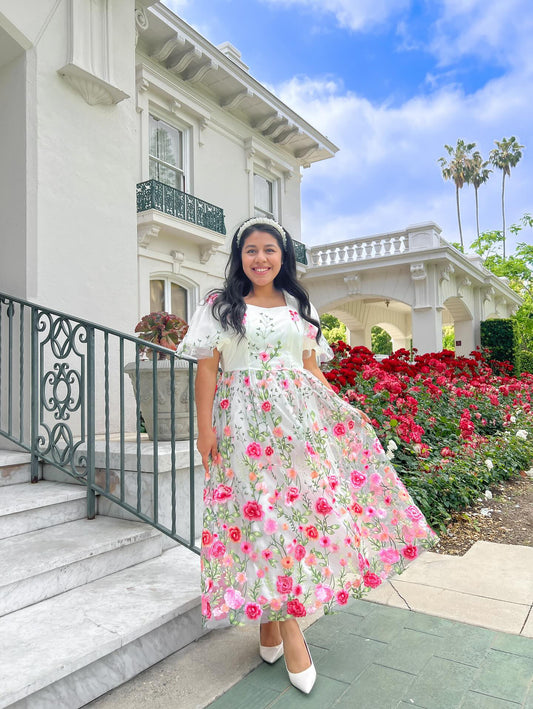 Floral charm dress