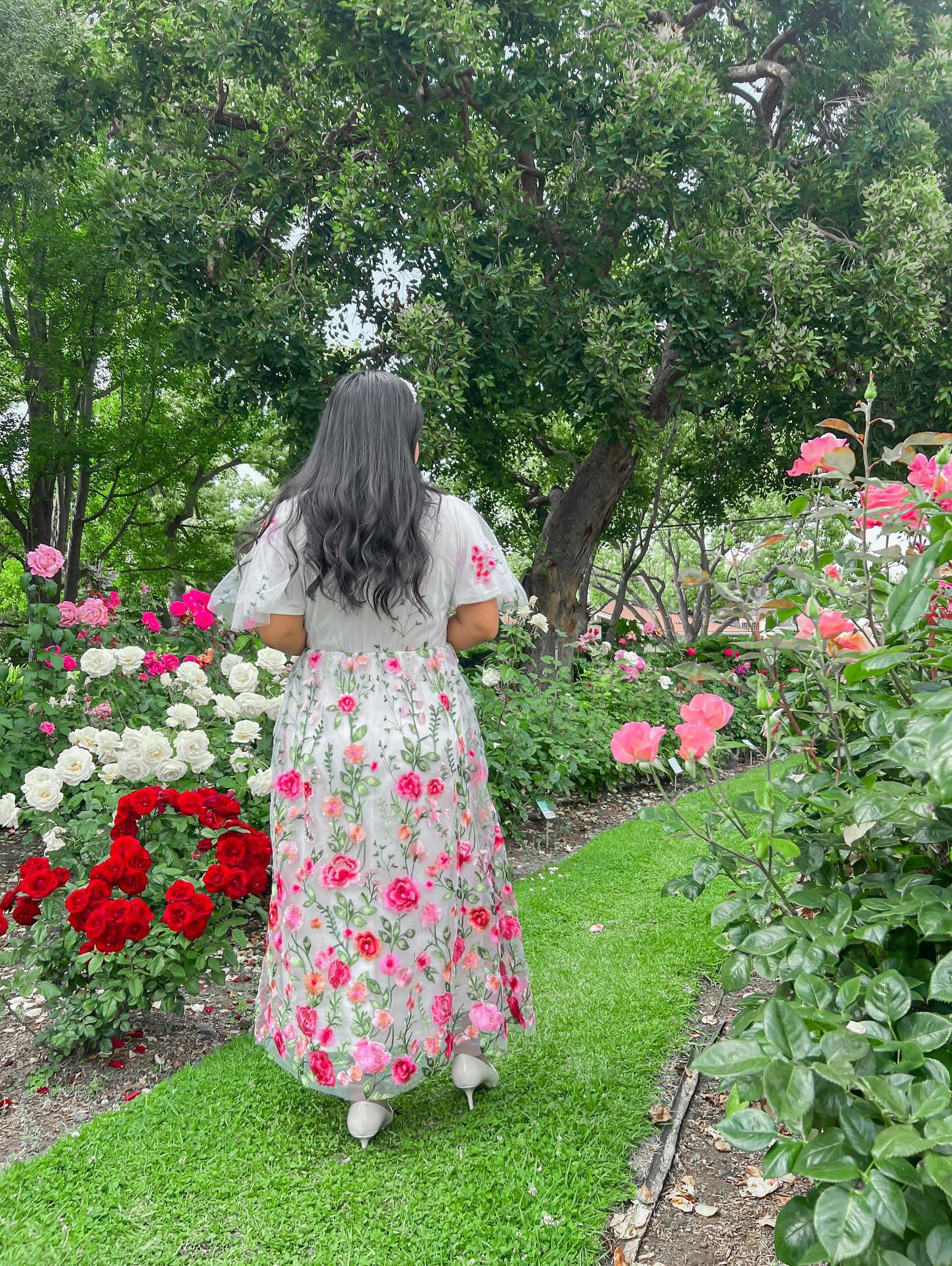 Floral charm dress