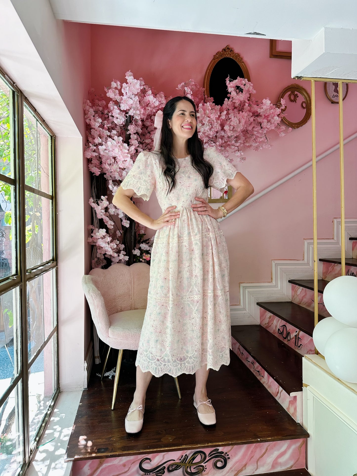Gracie Pink Dress (NEW)