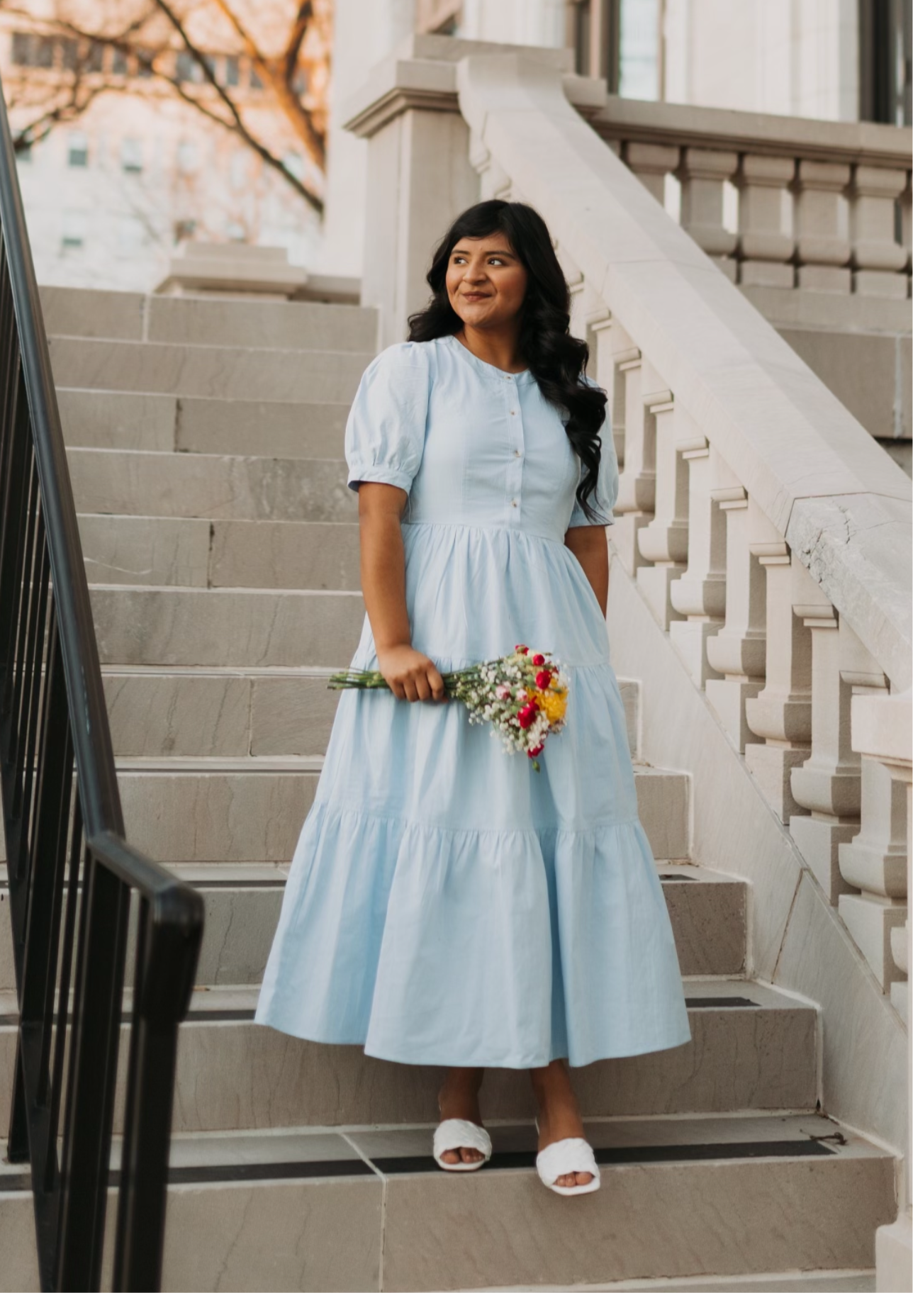 Sweet Pacific Blue Dress