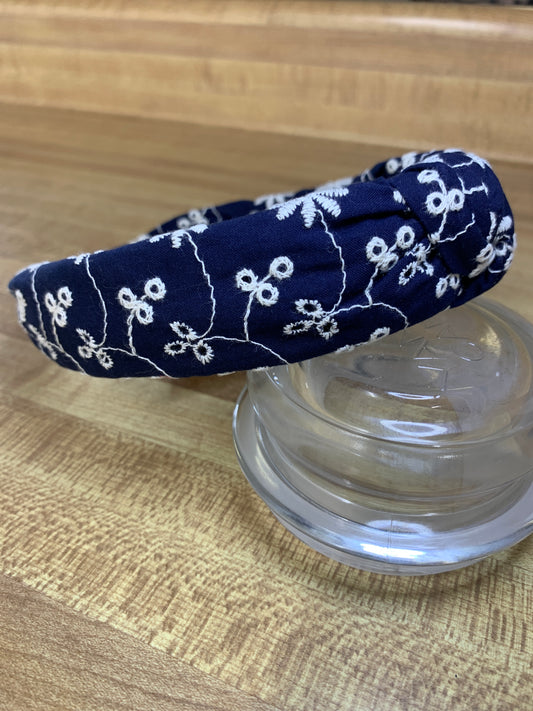Knitted Royal Blue Headband