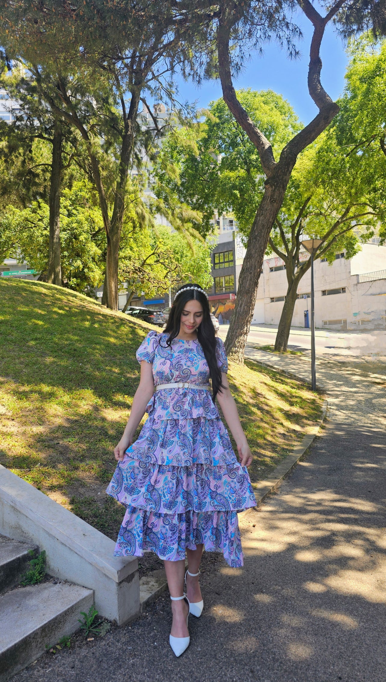 Ruffle Boho dress